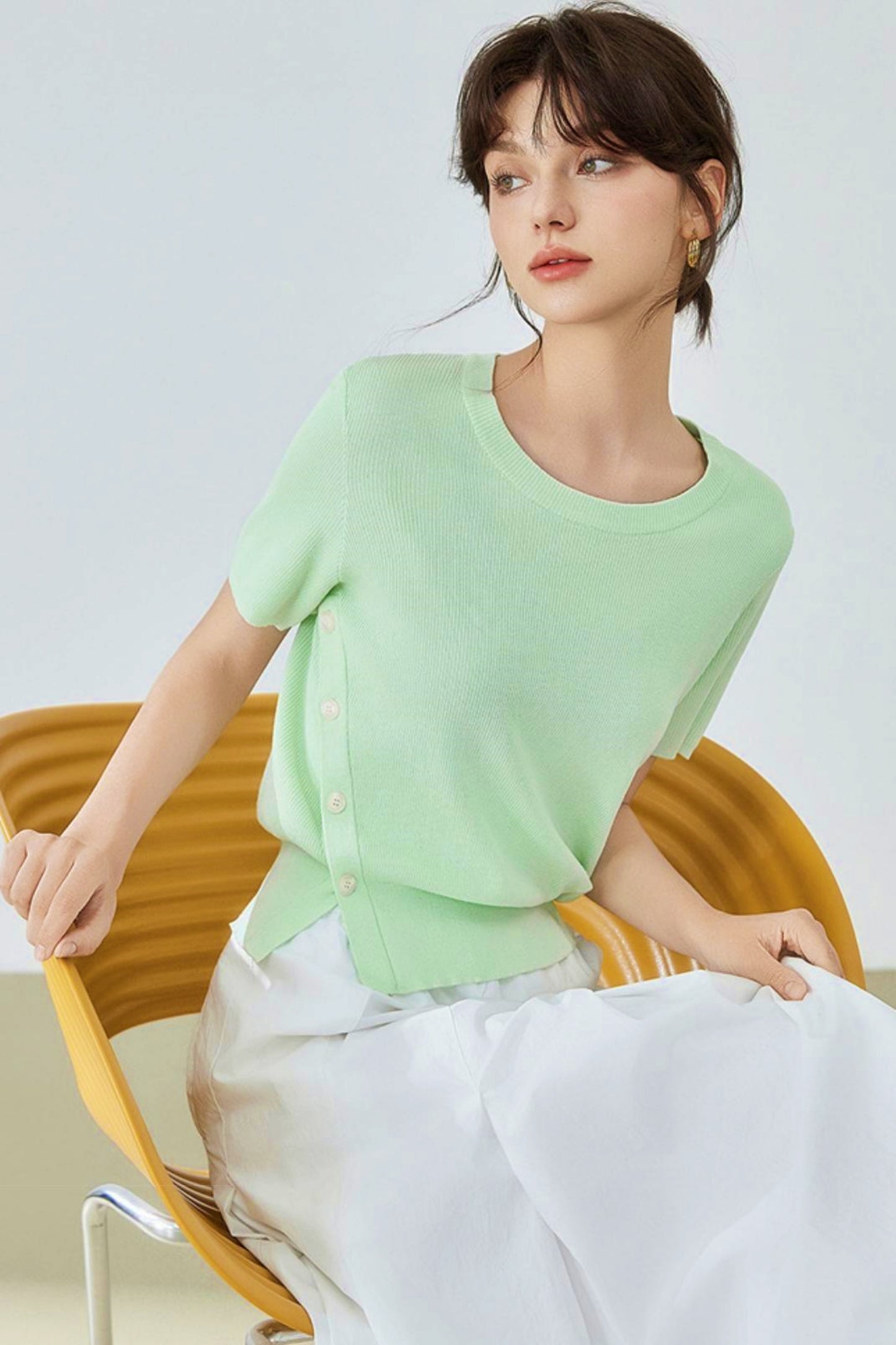 Summer Luxe Knit Tee