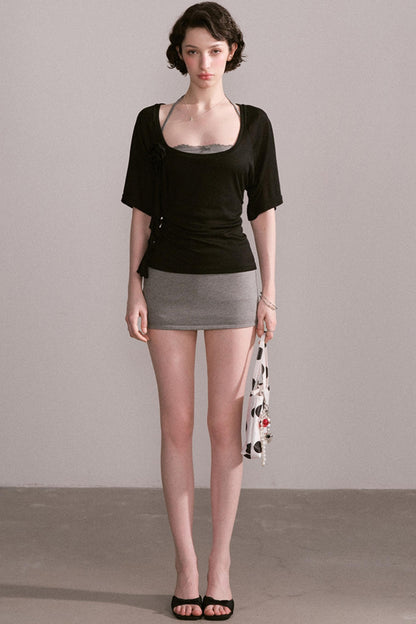 Summer Chic Two-Piece Halter Set-Up