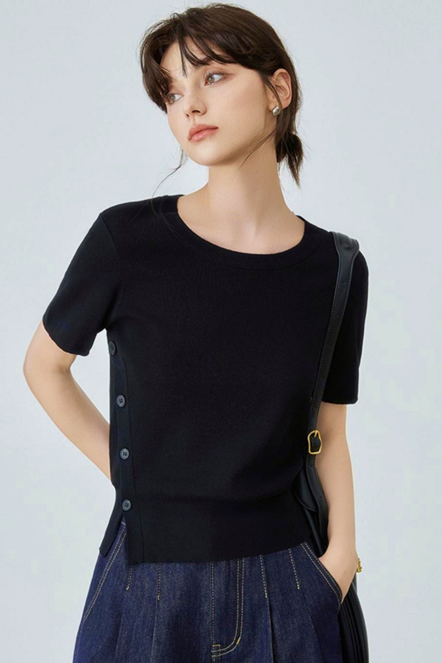 Summer Luxe Knit Tee