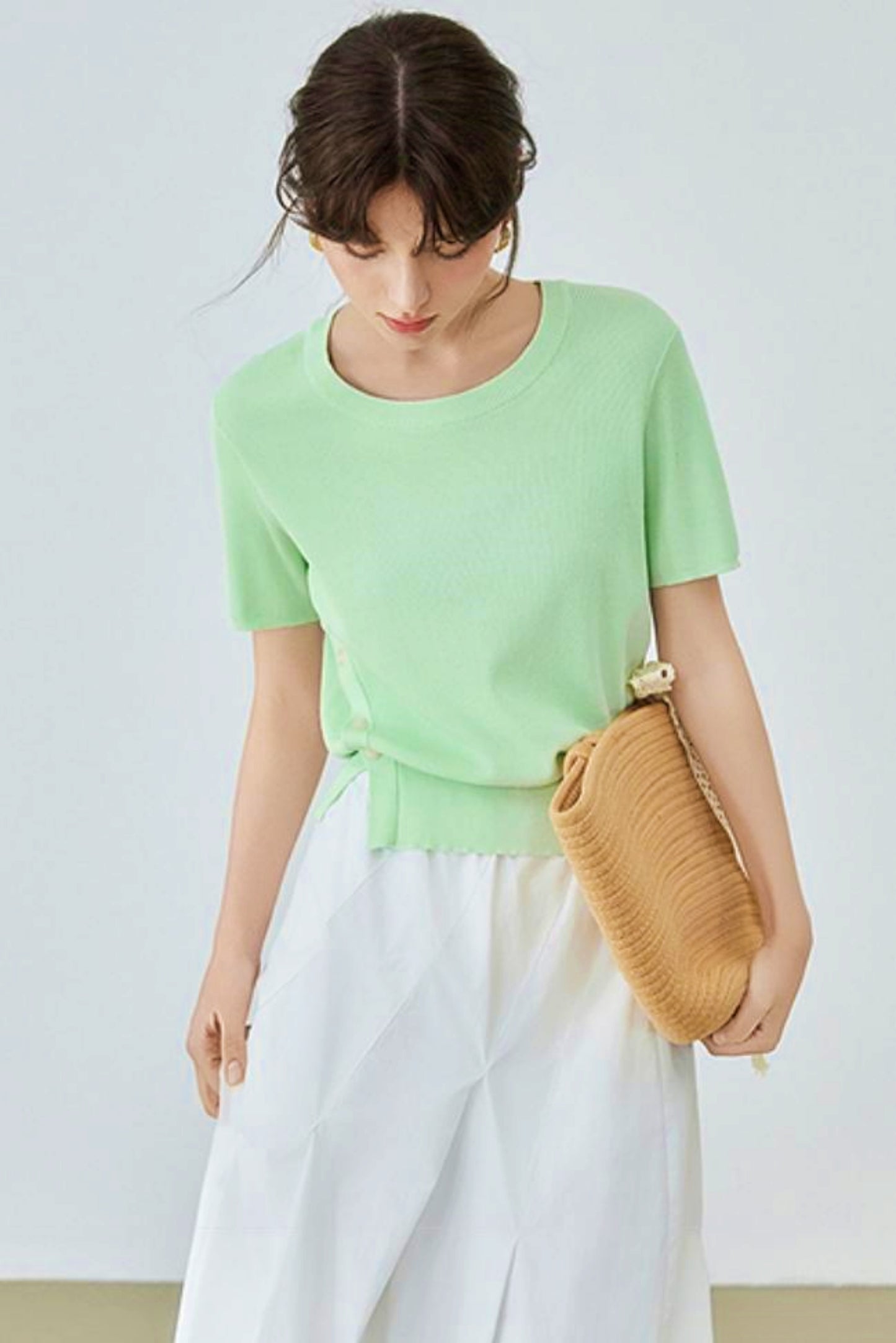 Summer Luxe Knit Tee