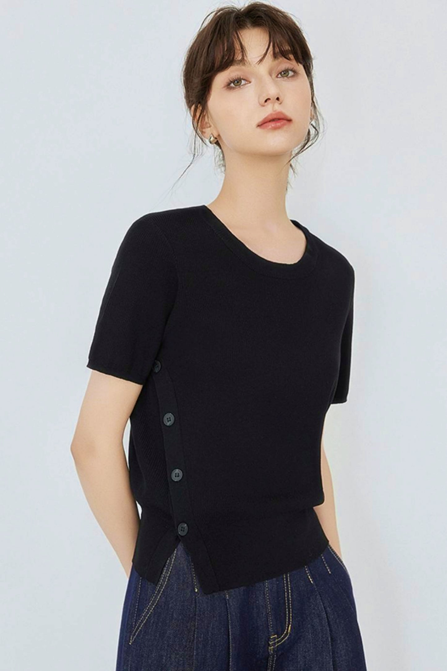 Summer Luxe Knit Tee