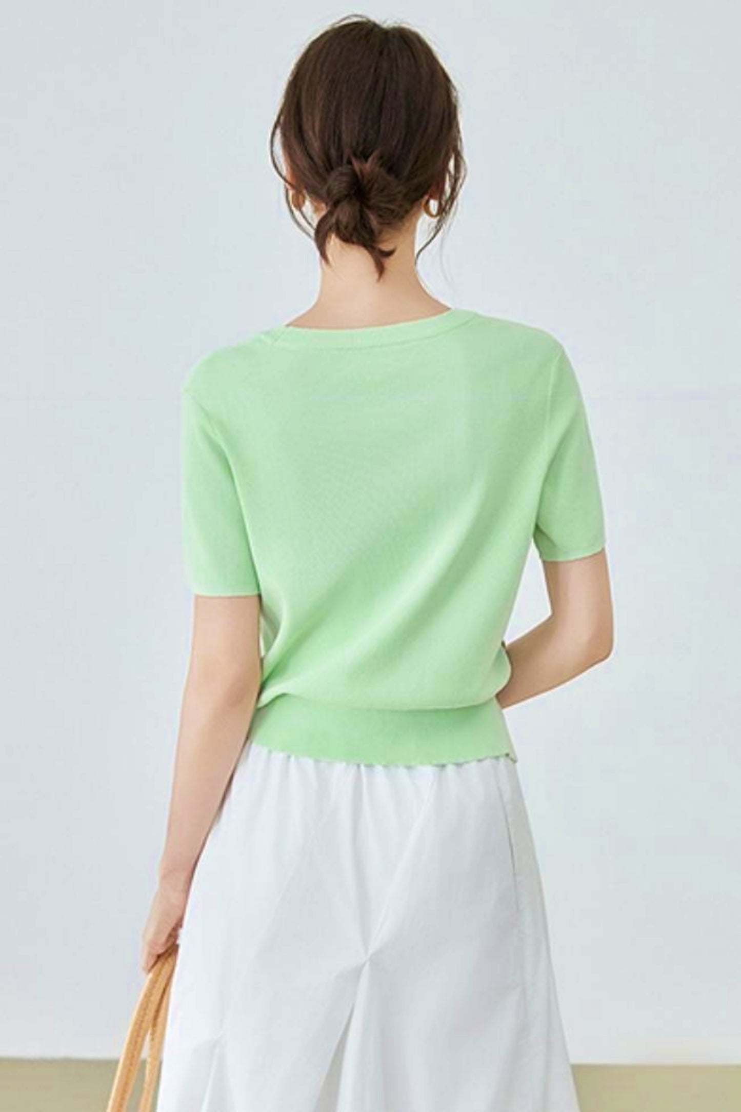 Summer Luxe Knit Tee