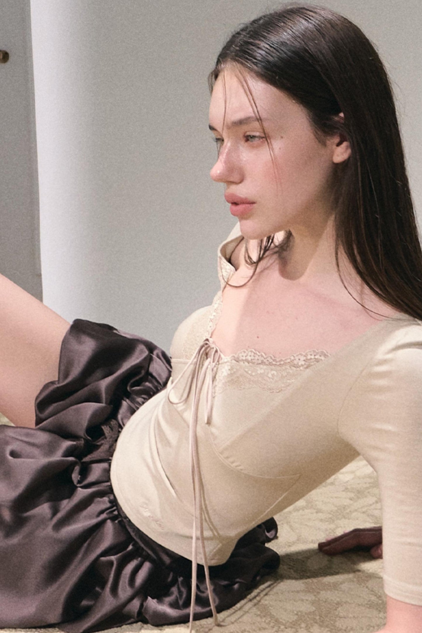 Galaxy Romance Lace Culotte Skirt