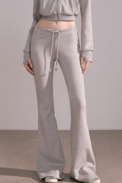 Short Hoodie Cardigan Set-Up