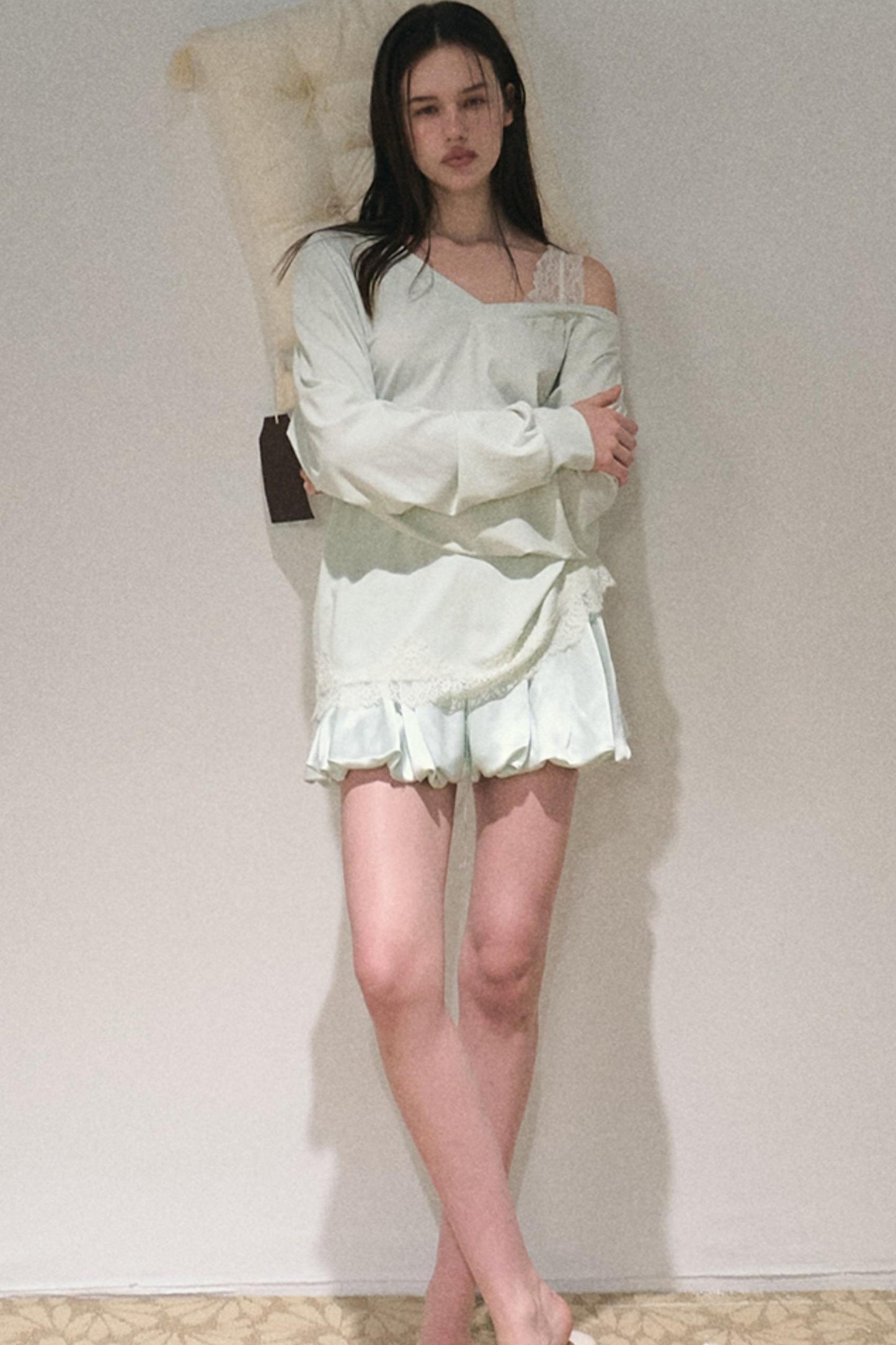 Galaxy Romance Lace Culotte Skirt