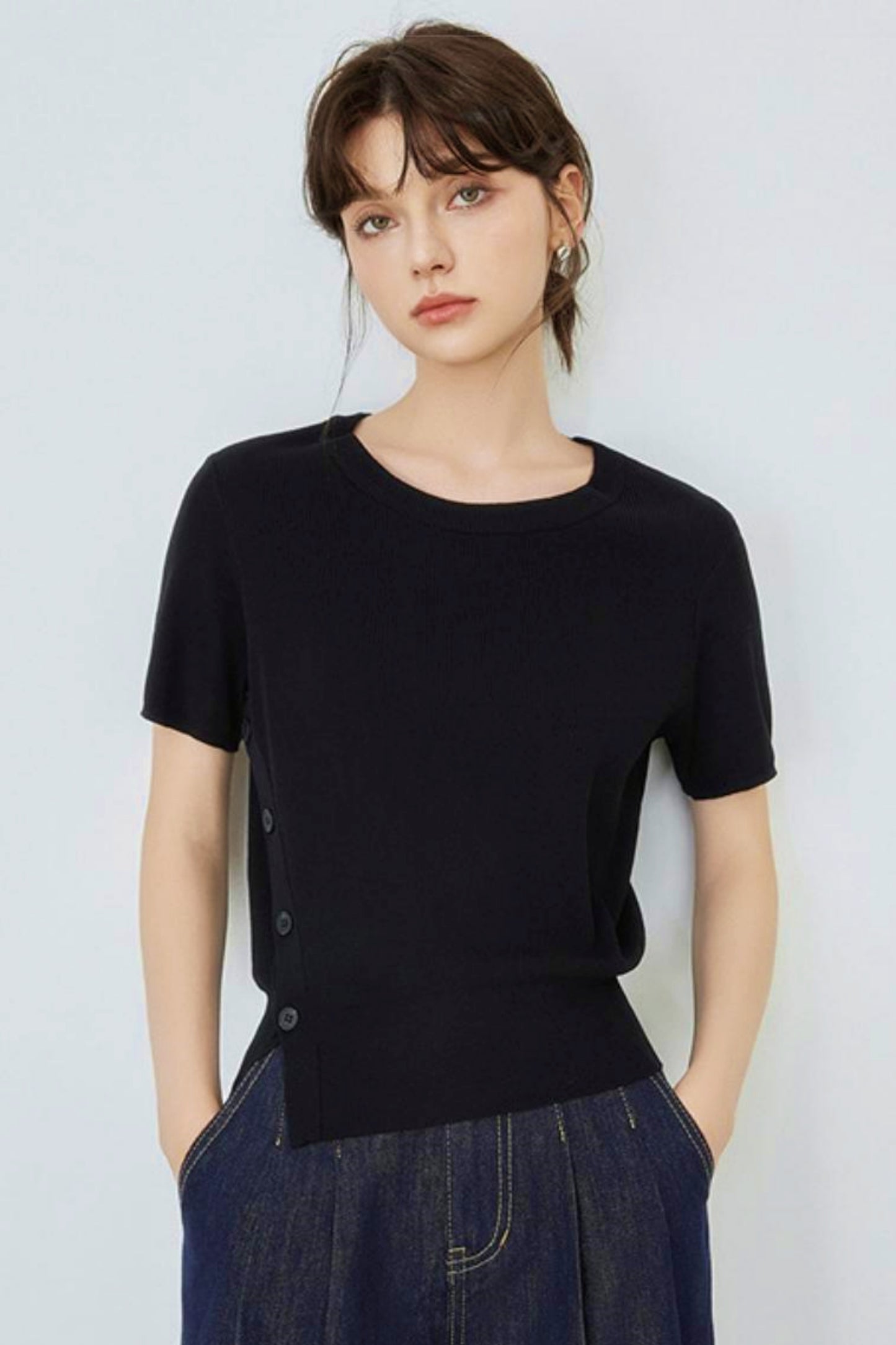 Summer Luxe Knit Tee