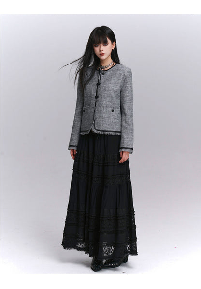 Good-Looking Gray Fragrant Jacket