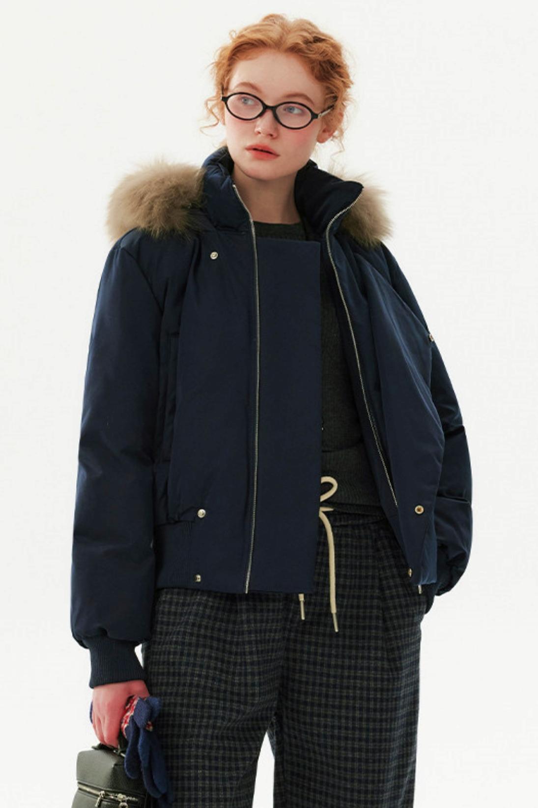 White Duck Hooded Jacket