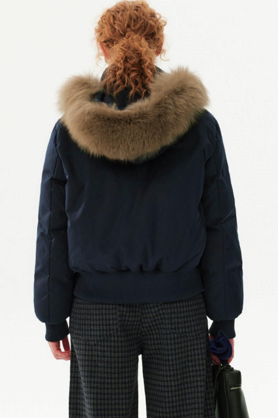 White Duck Hooded Jacket