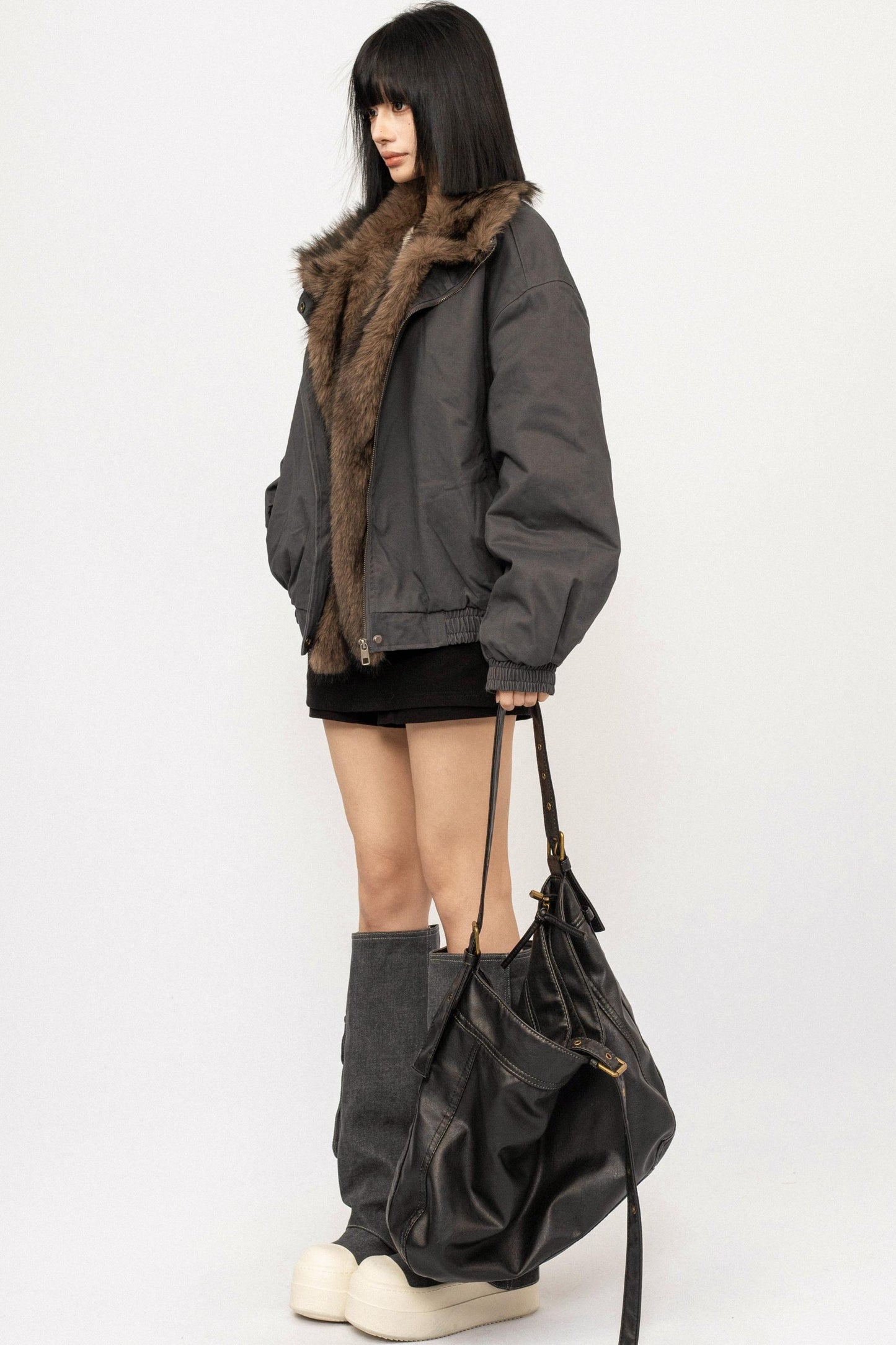 Loose Warm Cotton Coat