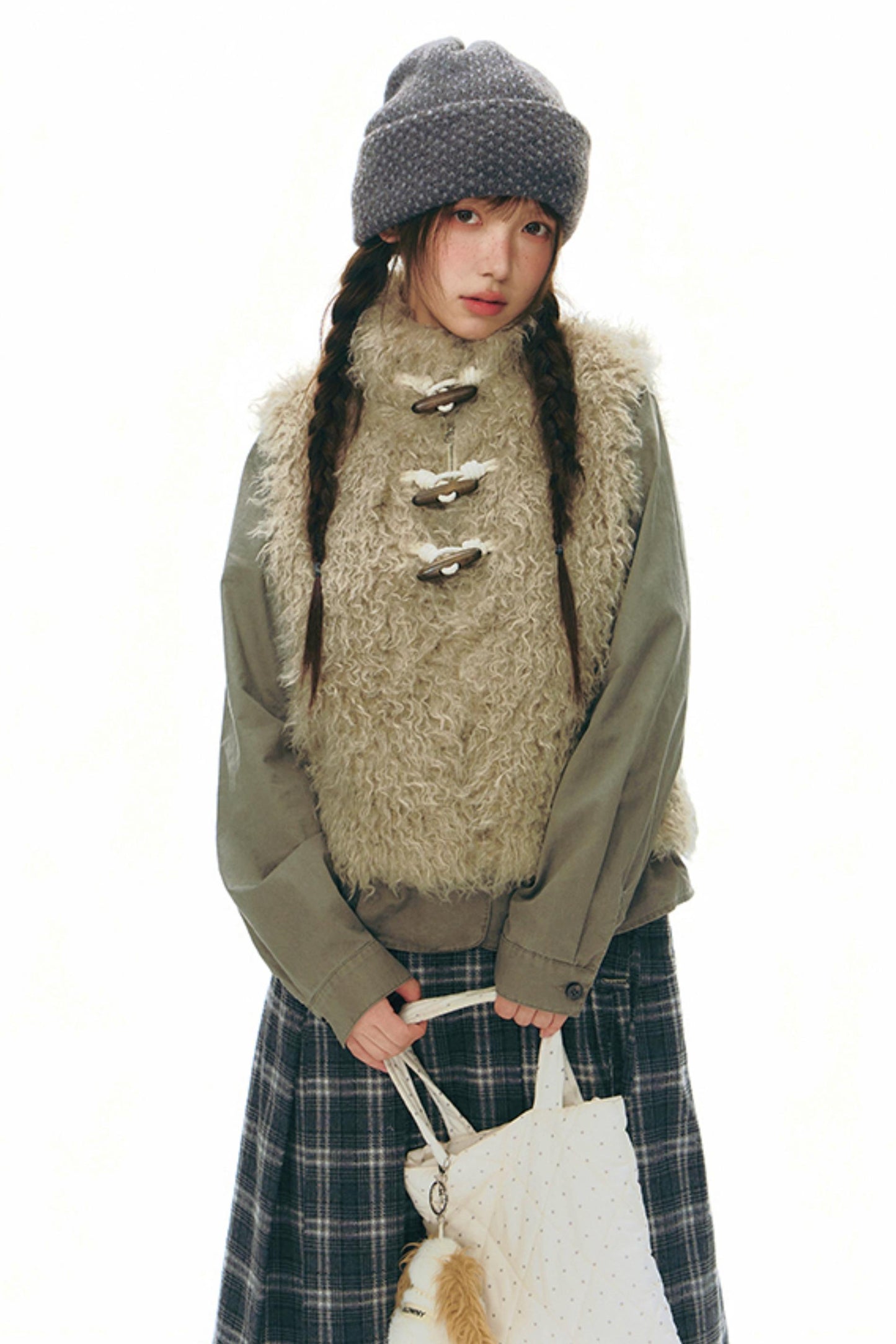 Winter Stand-Up Collar Vest