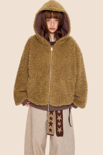Reversible Faux Shearling Jacket