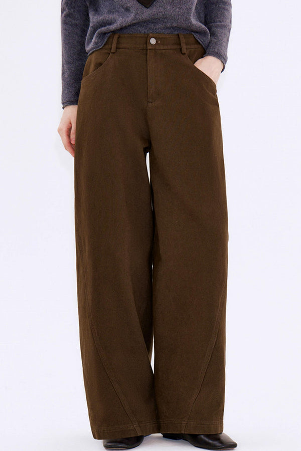 Coarse Twill Brushed Pants