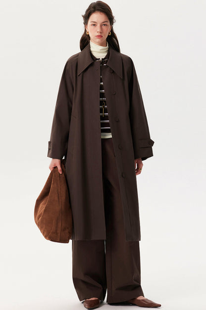 Autumn Tie-Up Trench Coat