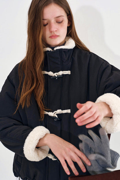 Frosted Faux Lamb Wool Jacket