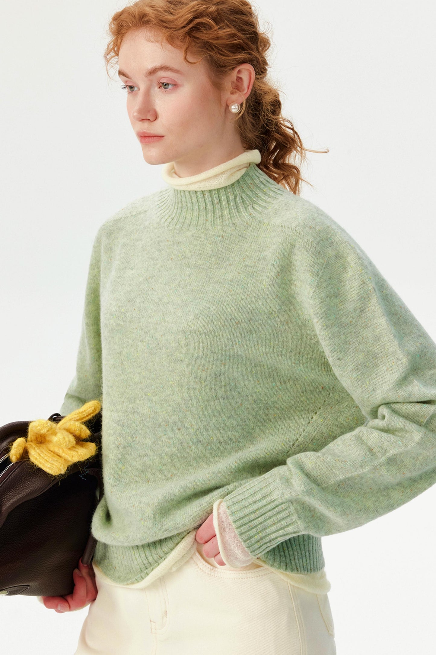 Sheep Wool Retro Knit Sweater