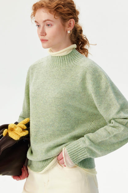 Sheep Wool Retro Knit Sweater