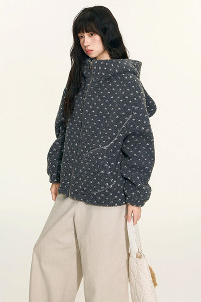 Rabbit Polka Dot Lambswool Jacket
