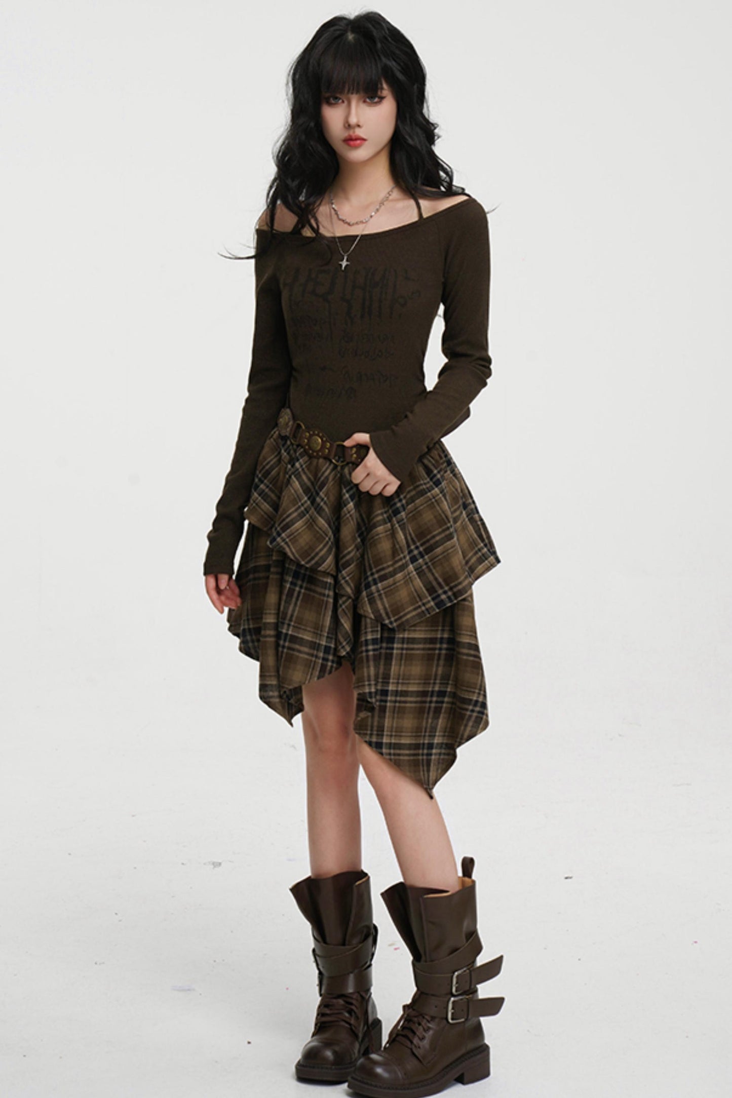 Hot Girl Off-Shoulder Party Dress