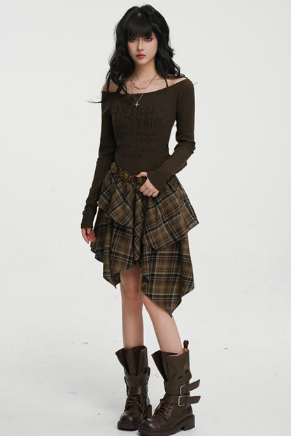 Hot Girl Off-Shoulder Party Dress