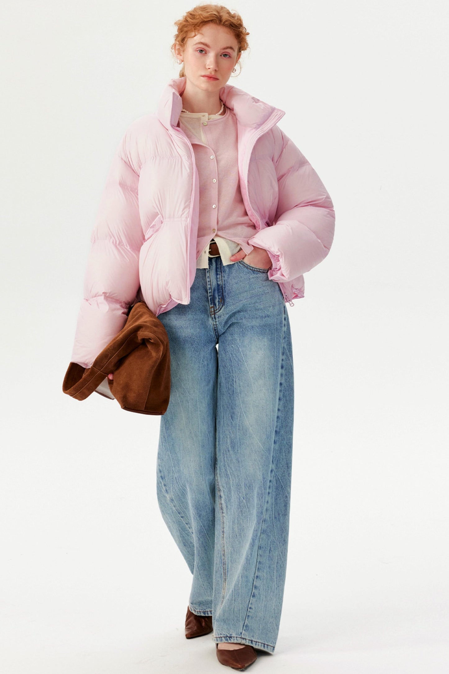 Designer Korean Duck Down Coat