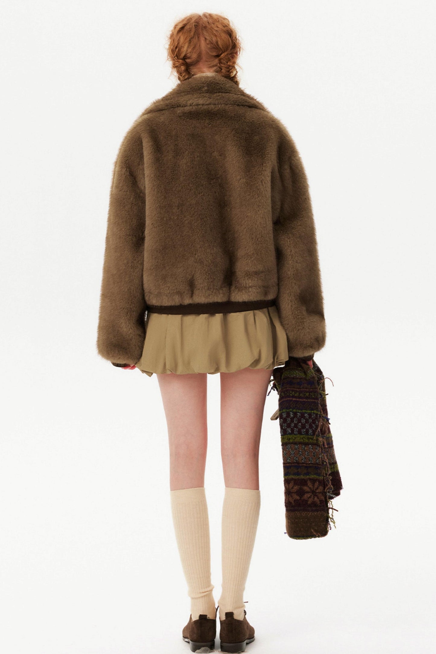 Vintage Eco-Friendly Fur Coat