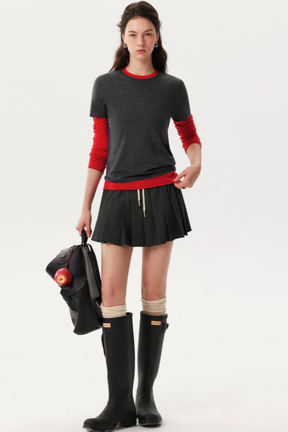 Sheep Wool Long-Sleeved T-Shirt