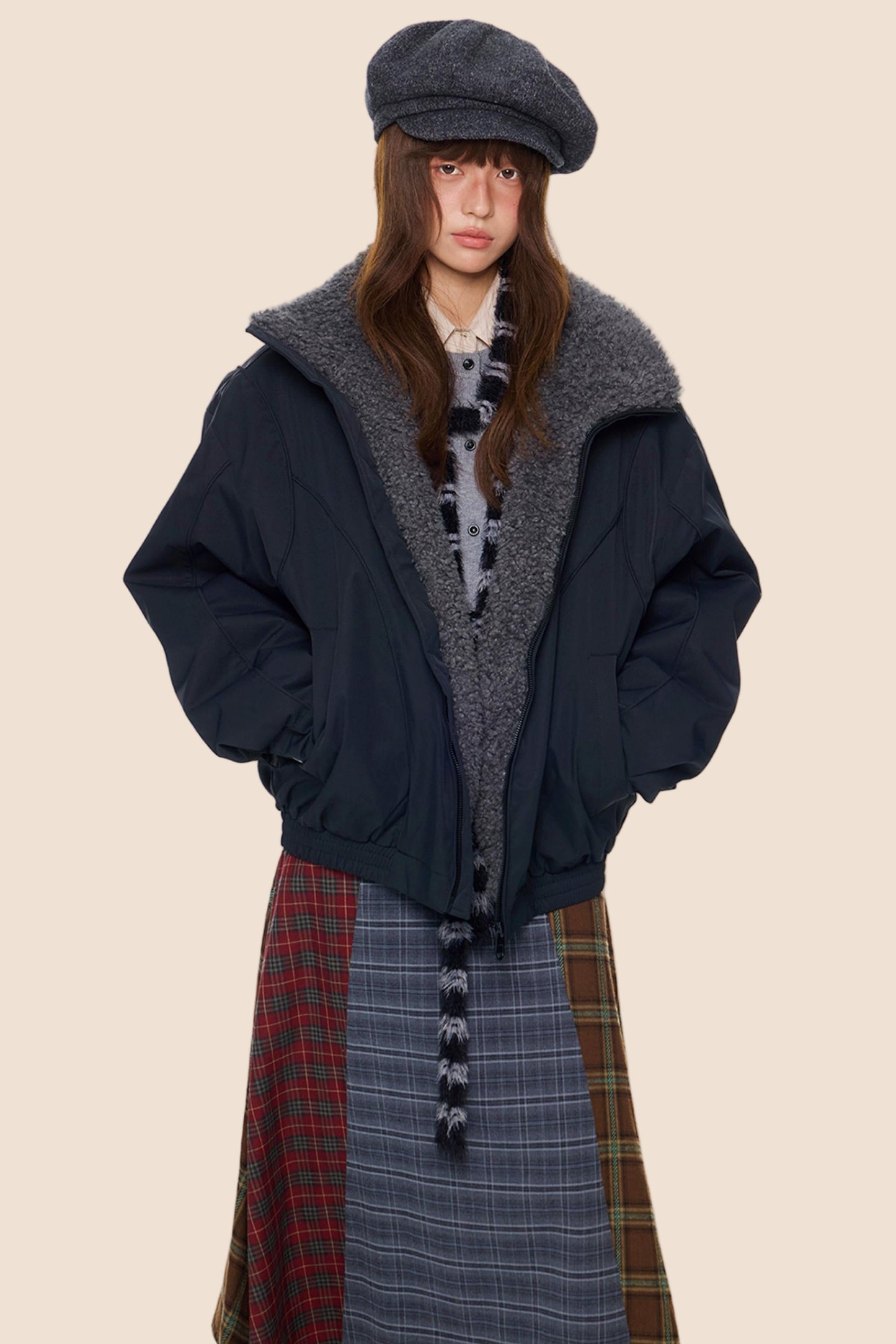 Fur Collar Duck Down Jacket