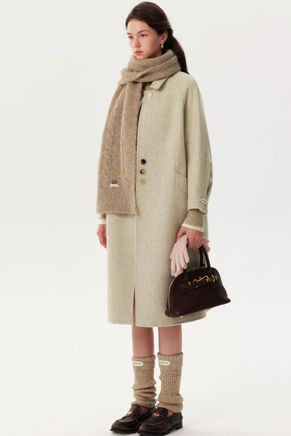 Doll Collar Wool Coat