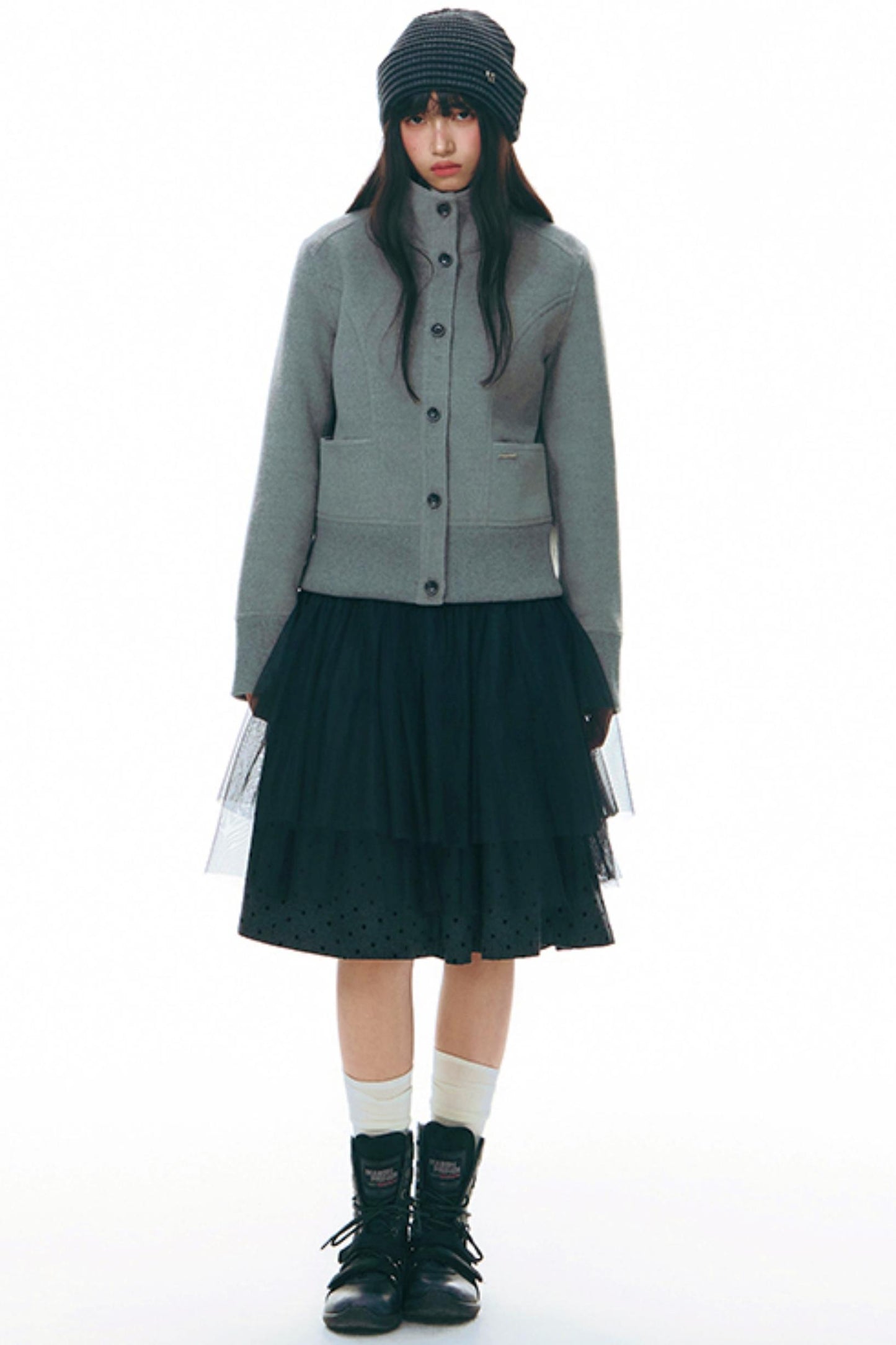 Original Patchwork Tweed Jacket