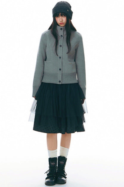 Original Patchwork Tweed Jacket