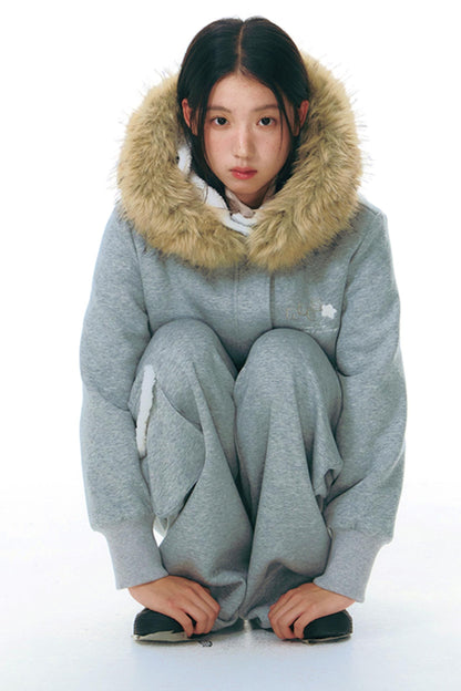 Embroidered Cotton Jacket Set-Up