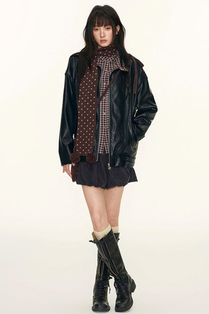 Brushed Flower Bud Culotte Pants