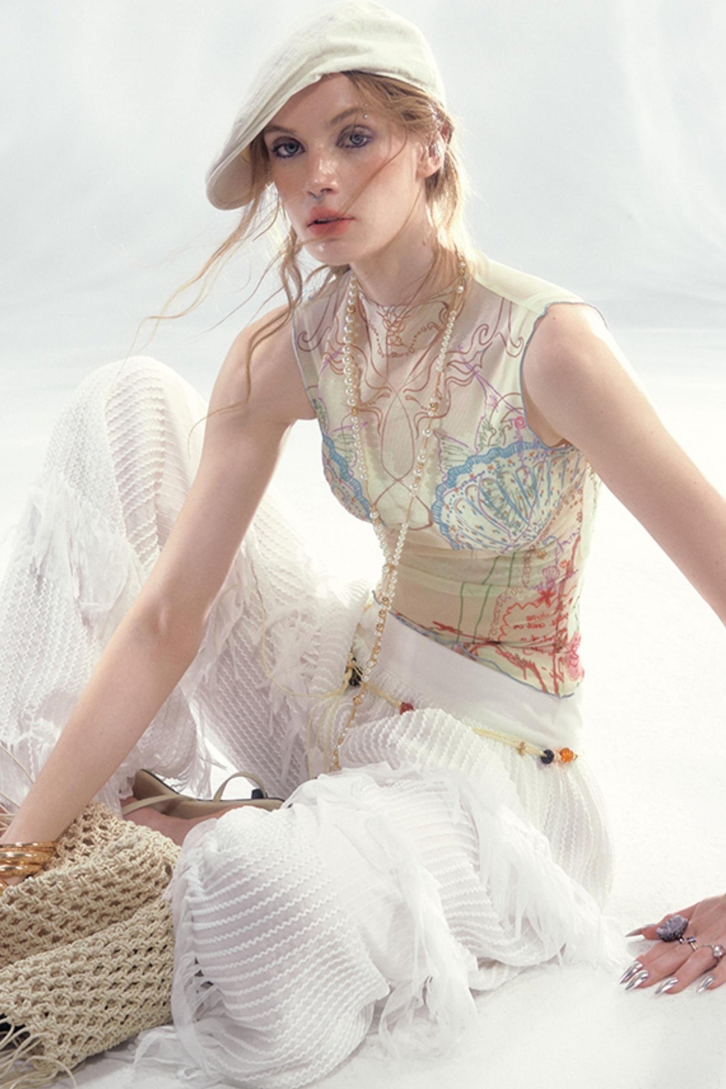 Ocean Shell Tank Top