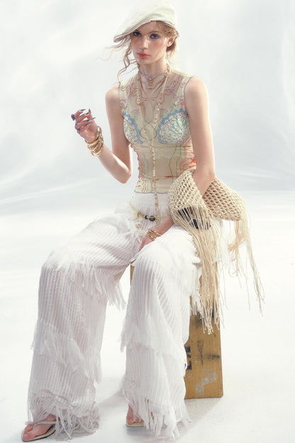 Ocean Shell Tank Top