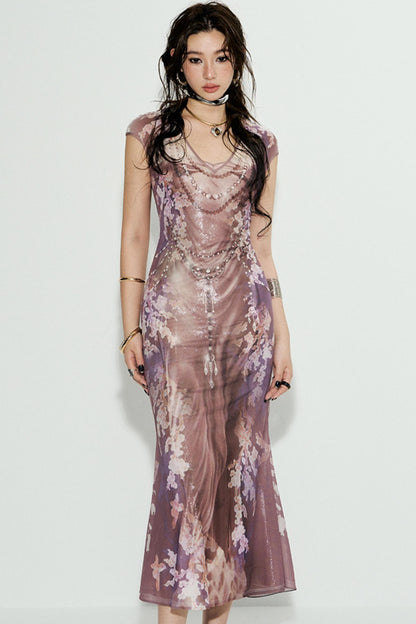 Tuscany Floral Duo Dress Set