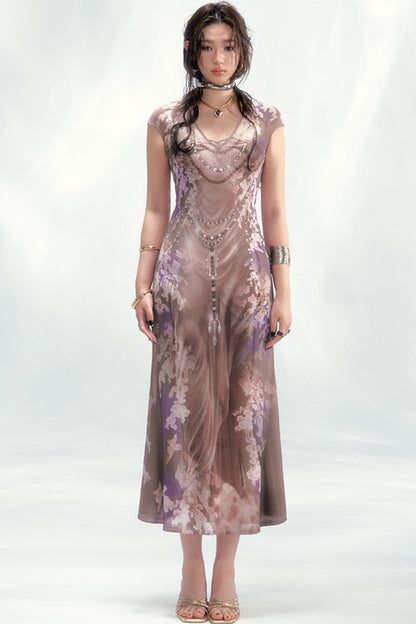 Tuscany Floral Duo Dress Set