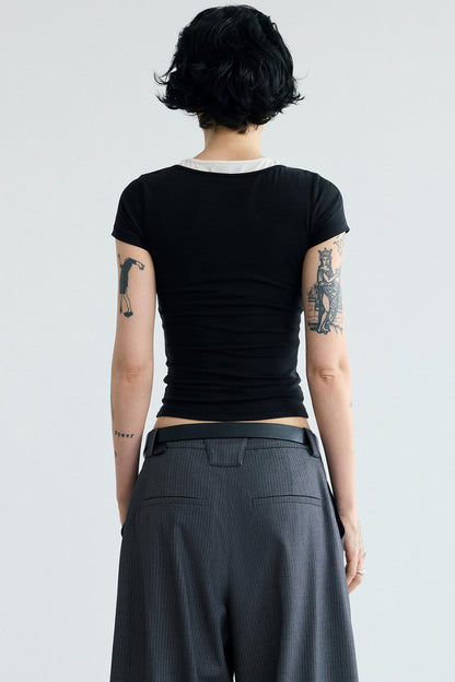 Slim Layered Tee