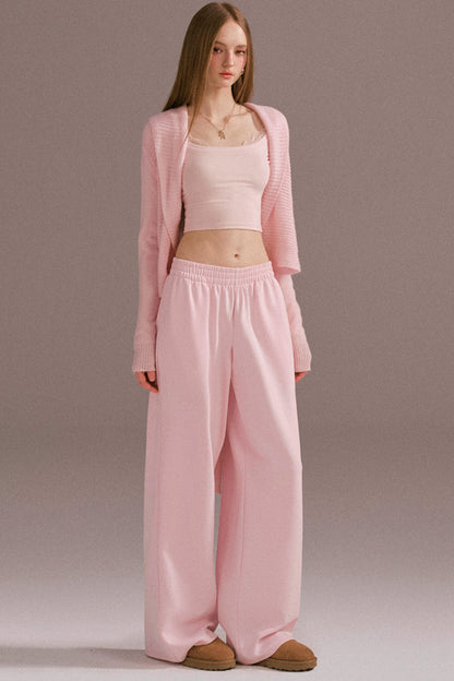 Spice Girl Hooded Knitted Cardigan Set-Up