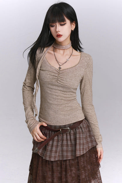 Feminine Silhouette Autumn Top