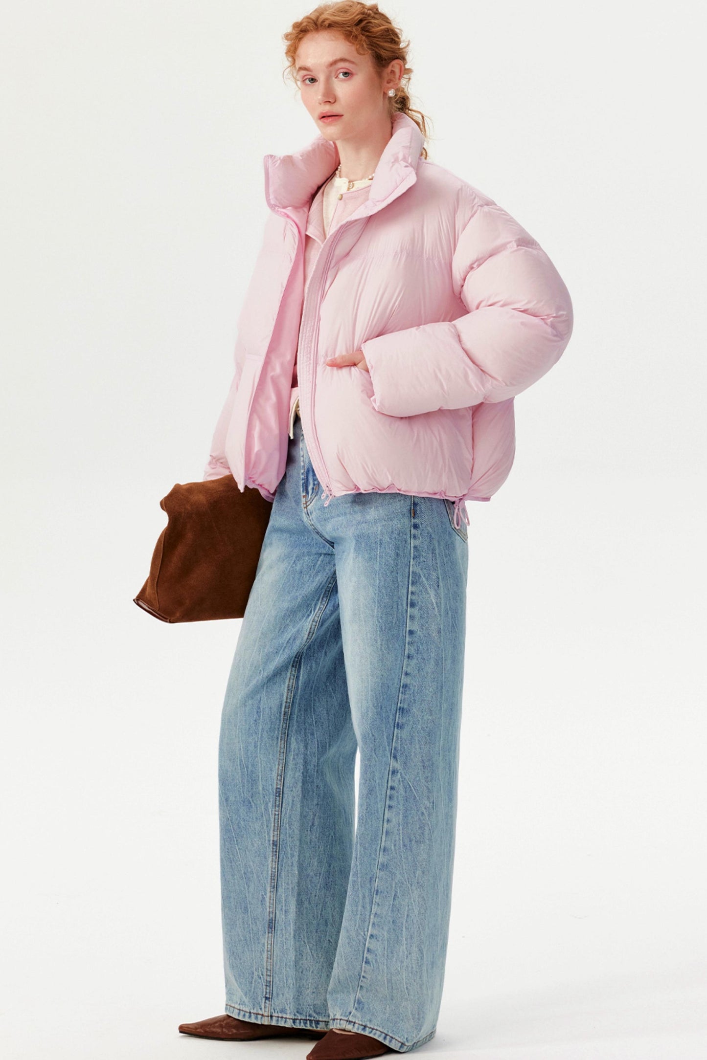 Designer Korean Duck Down Coat