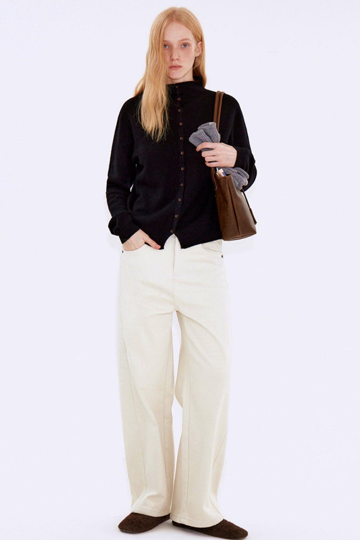 Cloud-Like Wool Cardigan