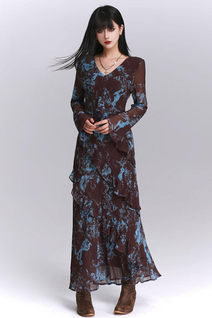 Atmospheric Slim Fit Casual Dress