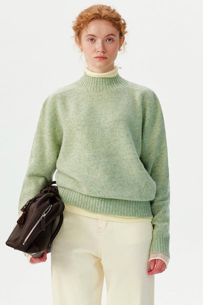 Sheep Wool Retro Knit Sweater