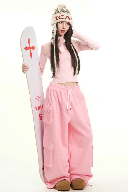 Korean White Slim Top