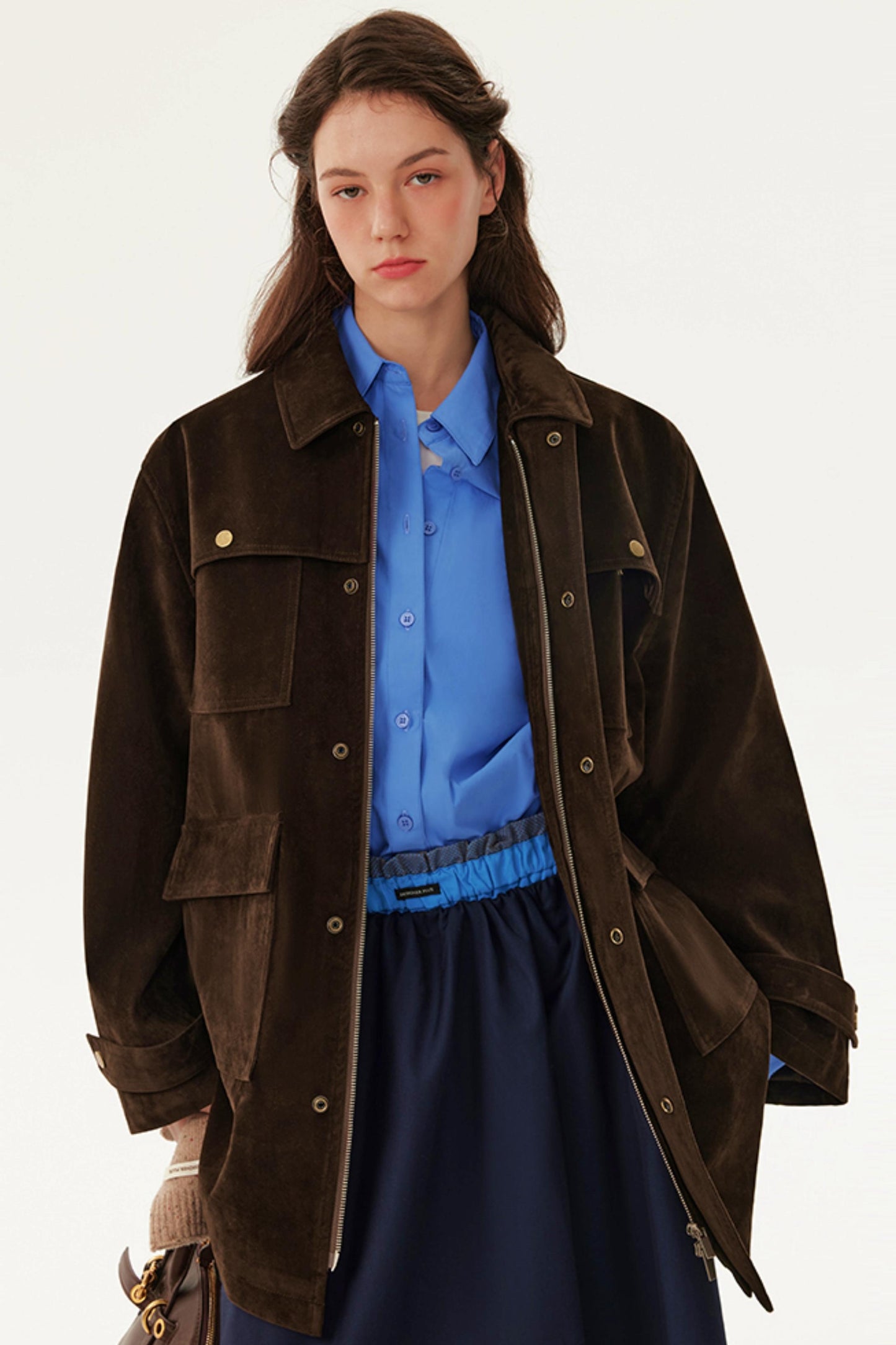 Retro Slimming Suede Jacket