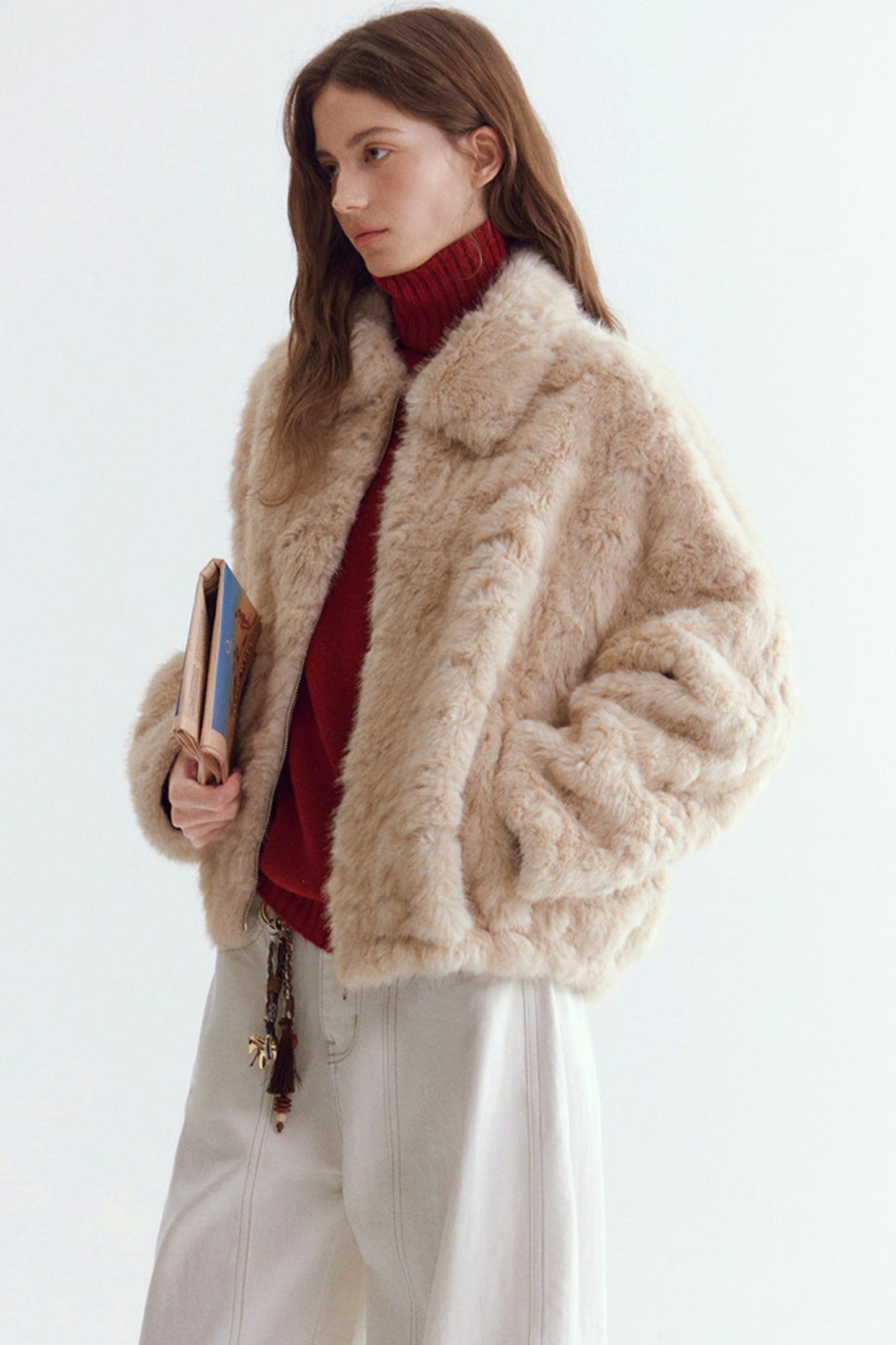 Light Luxury Faux Fur Jacket