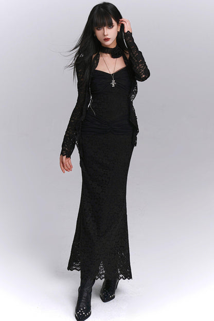 Giant Black Hip Dress