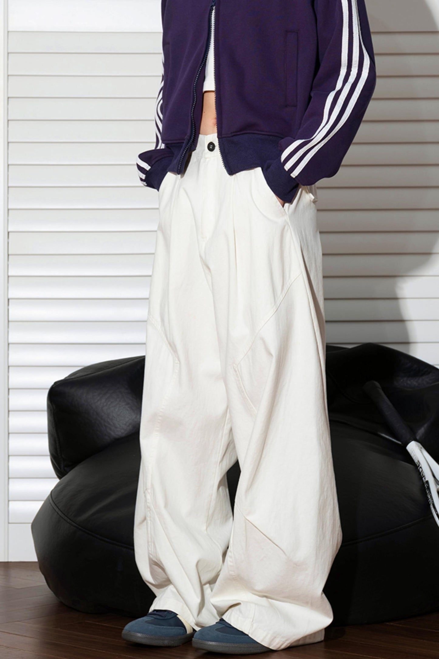 Chic Spring Wide-Leg Pants