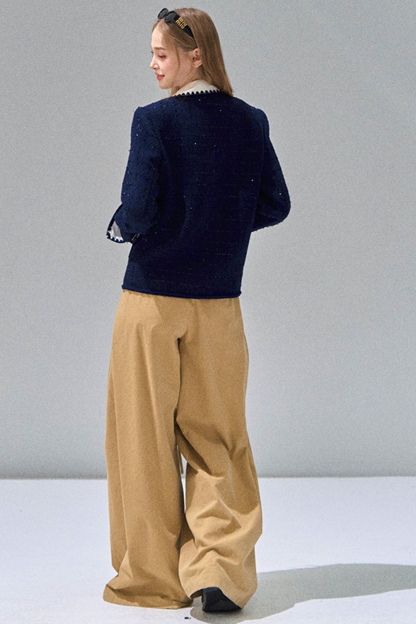 Detachable Collar Small Fragrance Jacket